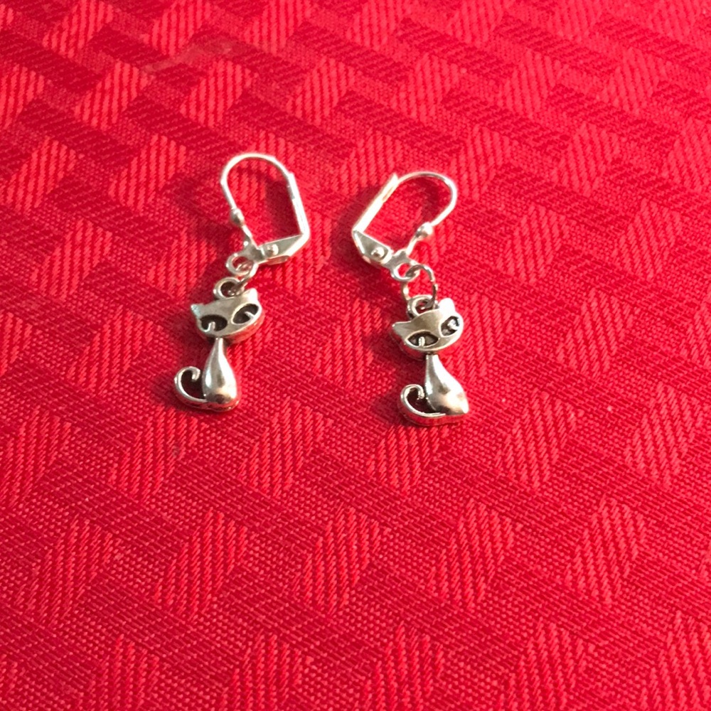 Cat earrings